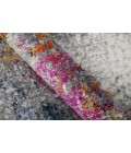 Amer Montana Lizette Blue/Pink Polypropylene Area Rug 5'3"x7'6"