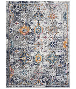 Amer Montana MON-13 Myro Blue/Orange Rug 7 ft. 6 in. X 7 ft. 6 in.R Round
