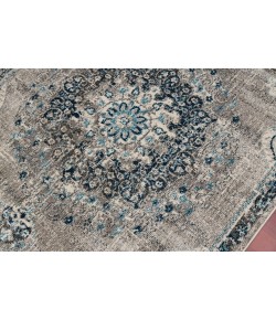 Amer Montana MON-14 Nieves Teal Area Rug 2 ft. 7 in. X 8 ft. Runner