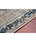 Amer Montana Nieves Teal Polypropylene Area Rug 8'10"x11'10"