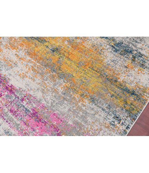Amer Montana Blesilda Orange/Pink Polypropylene Area Rug 8'10"x11'10"