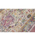 Amer Montana Carrey Gray/Orange Polypropylene Area Rug 8'10"x11'10"
