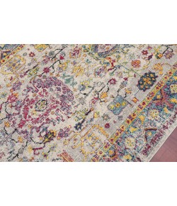 Amer Montana MON-3 Carrey Gray/Orange Rug 7 ft. 6 in. X 7 ft. 6 in.R Round