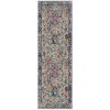 Amer Montana MON-3 Carrey Gray/Orange Rug 2 ft. 7 in. X 8 ft. Runner