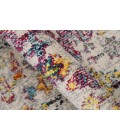 Amer Montana Carrey Gray/Orange Polypropylene Area Rug 8'10"x11'10"