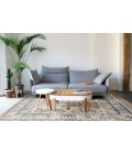 Amer Montana Dyanne Ivory/Yellow Polypropylene Area Rug 8'10"x11'10"
