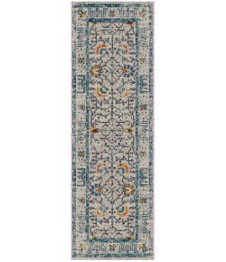 Amer Montana MON-4 Dyanne Ivory/Yellow Area Rug 2 ft. 7 in. X 8 ft. Runner