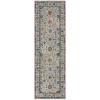 Amer Montana MON-5 Estrel Ivory/Orange Rug 2 ft. 7 in. X 8 ft. Runner