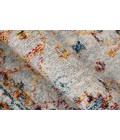 Amer Montana Estrel Ivory/Orange Polypropylene Round Rug 7'6"x7'6"R