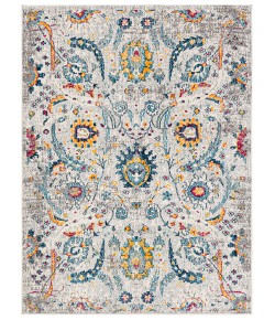 Amer Montana MON-7 Glaiza Ivory/Orange Rug 7 ft. 6 in. X 7 ft. 6 in.R Round