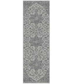 Amer Montana MON-8 Herris Gray Area Rug 2 ft. 7 in. X 8 ft. Runner