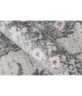 Amer Montana Herris Gray Polypropylene Runner Rug 2'7"x8'