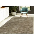 Maryland Cecil Brown Striped Indoor/Outdoor Area Rug