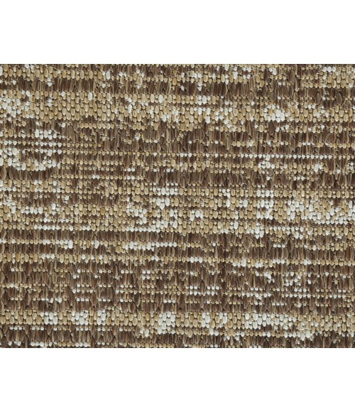 Maryland Cecil Brown Striped Indoor/Outdoor Area Rug
