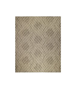 Amer Maryland Abbel Beige Geometric Indoor/Outdoor Rug 78" x 118"