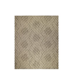 Amer Maryland Abbel Beige Geometric Indoor/Outdoor Area Rug 78" x 118"