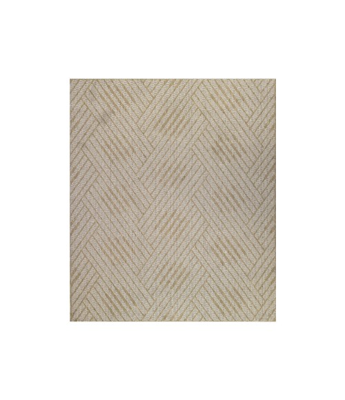 Maryland Abbel Champagne Geometric Indoor/Outdoor Area Rug