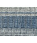 Maryland Blessy Blue Striped Indoor/Outdoor Area Rug