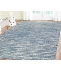 Maryland Cecil Blue Striped Indoor/Outdoor Area Rug