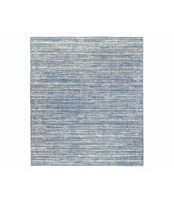 Amer Maryland Cecil Blue Striped Indoor/Outdoor Rug 63" x 96"