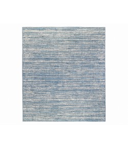 Amer Maryland Cecil Blue Striped Indoor/Outdoor Area Rug 78" x 118"