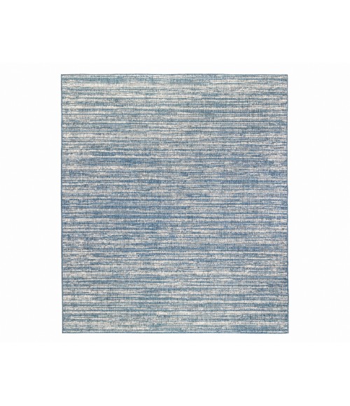 Maryland Cecil Blue Striped Indoor/Outdoor Area Rug