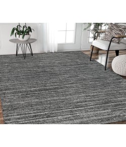 Amer Maryland Cecil Iron Striped Indoor/Outdoor Rug 108" x 144"