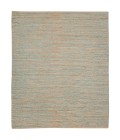 Amer Naturals Sinclair Blue Organic Jute/Cotton Flatweave Area Rug 8'x10'
