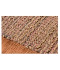 Amer Naturals Sinclair Pink Organic Jute/Cotton Flatweave Area Rug 8'x10'
