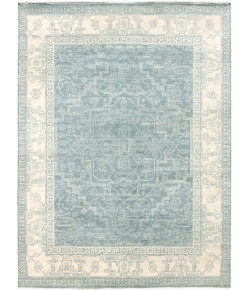 Amer Nuit Arabe NUI-3 Roselle Blue Area Rug 10 ft. X 14 ft. Rectangle