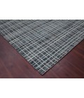 Amer Paradise Lorette Gray Hand-Woven Wool Blend Area Rug 5'x8'