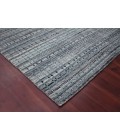Amer Paradise Lorette Gray/Blue Hand-Woven Wool Blend Area Rug 3'x5'