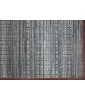 Amer Paradise Lorette Gray/Blue Hand-Woven Wool Blend Area Rug 3'x5'