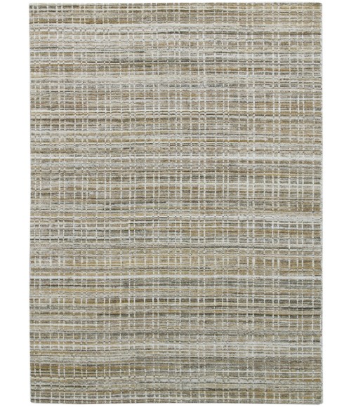 Amer Paradise Lorette Gold Hand-Woven Wool Blend Area Rug 3'x5'