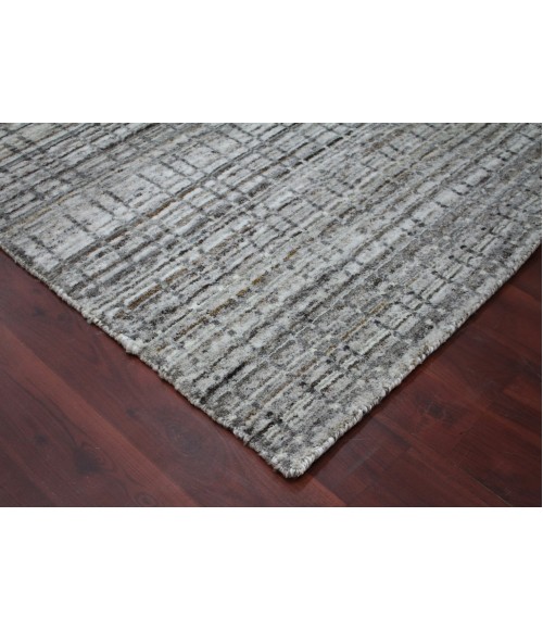 Amer Paradise Lorette Beige Hand-Woven Wool Blend Area Rug 2'x3'