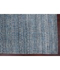 Amer Paradise Lorette Blue Hand-Woven Wool Blend Area Rug 5'x8'