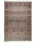 Amer Prairie Hays Blue/Green Jute/Polyester Flatweave Area Rug 2'x3'