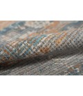 Amer Prairie Andover Blue/Orange Jute/Polyester Flatweave Area Rug 2'x3'