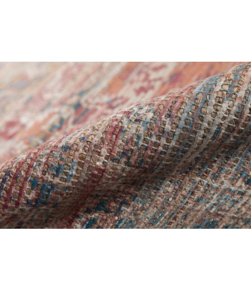 Amer Prairie Leawood Multicolor Jute/Polyester Flatweave Area Rug 5'x7'6"