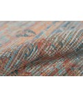 Amer Prairie Larson Blue/Red Jute/Polyester Flatweave Area Rug 5'x7'6"