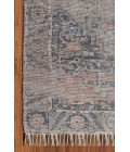 Amer Prairie Roeland Blue/Pink Jute/Polyester Flatweave Area Rug 5'x7'6"