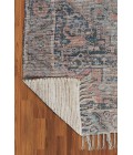 Amer Prairie Roeland Blue/Pink Jute/Polyester Flatweave Area Rug 5'x7'6"