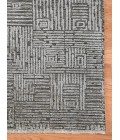 Amer Quartz Desoto Smoke Hand-Knotted Wool Blend Area Rug 8'x10'