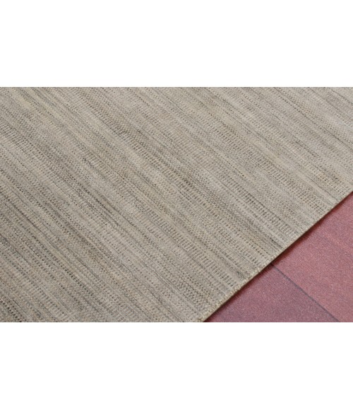 Amer Raffia Kinston Beige Hand-woven Wool Blend Area Rug 5'x8'