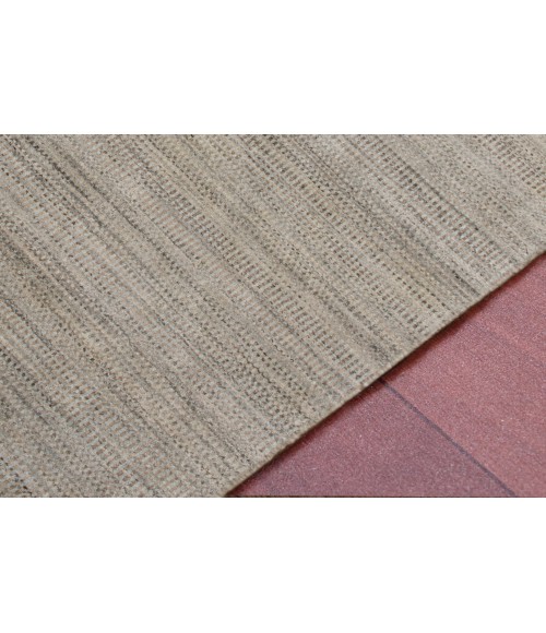 Amer Raffia Kinston Beige Hand-woven Wool Blend Area Rug 5'x8'