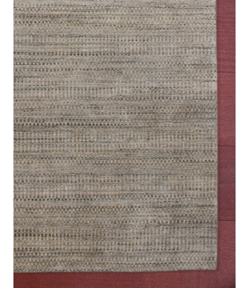 Amer Raffia Kinston Beige Hand-woven Wool Blend Area Rug 5'x8'