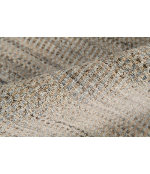 Amer Raffia Kinston Beige Hand-woven Wool Blend Area Rug 5'x8'