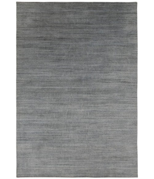 Amer Raffia Kinston Silver Hand-woven Wool Blend Area Rug 5'x8'