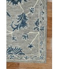 Amer Romania Hope Gray Hand-Hooked Wool Area Rug 8'x10'