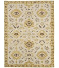 Amer Romania Newburg Gold Hand-Hooked Wool Area Rug 8'x10'
